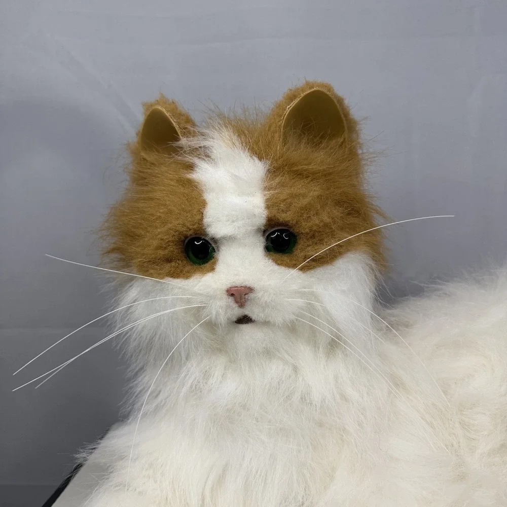 Hasbro Lulu My Cuddlin Kitty White Cat FurReal Friends Interactive Toy / READ
